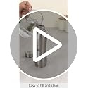 Image of NIRLON Ozone Single Wall Stainless Steel Water Bottle 750ml, Water Bottles For Fridge, School,Gym,Home,office,Boys, Girls, Kids, Leak Proof(SILVER COLOUR|SET OF 1)