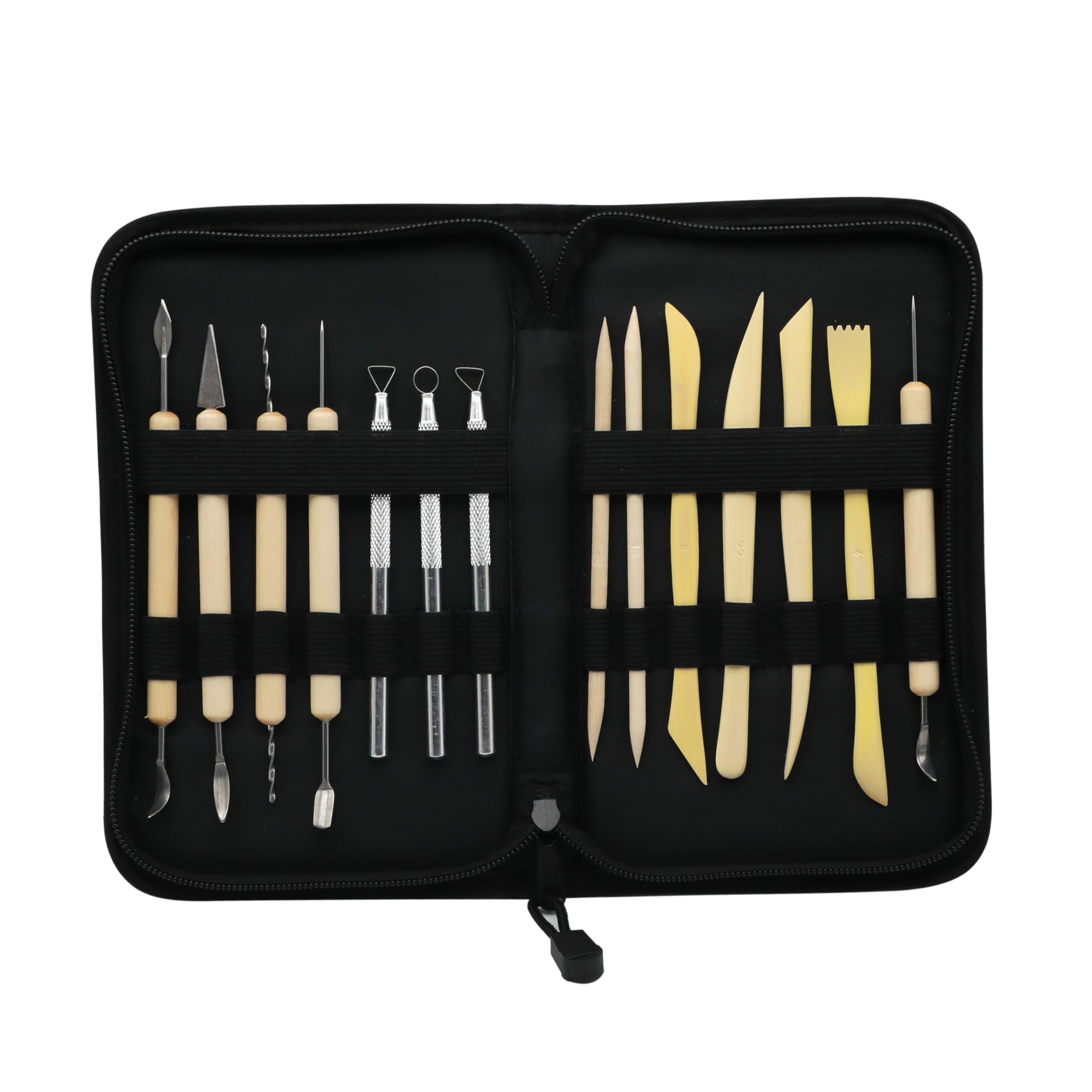 Kit 8 Pezzi Strumenti Per Ceramica E Argilla Polimerica – Set Professionale Per Modellare E Scolpire