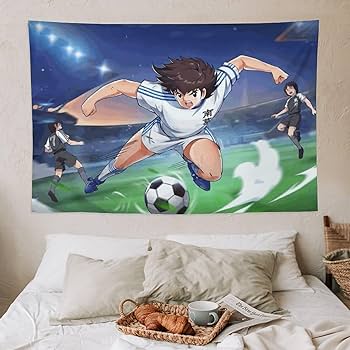 Amazon.co.jp: Lisianthusキャプテン翼 (98) タペストリー 壁掛け絵