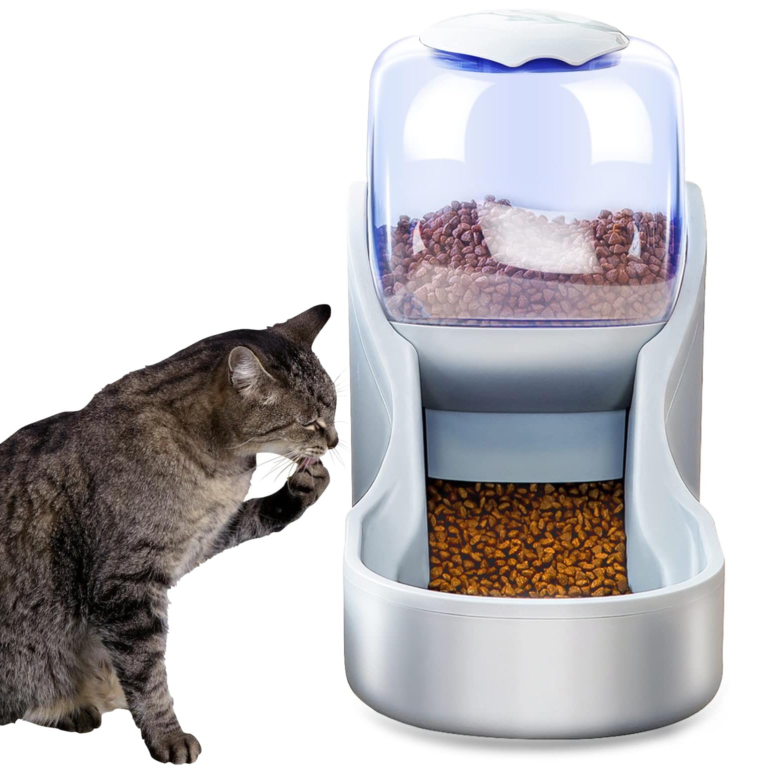 HomeFast Automatic Food Feeder Auto Feeding 3.8L Cat Food Dispenser Food Feeder for Small Medium Big Dog Pets Puppy Kitten Gravity Pet Food Feeder Automatic Pet Food Dispenser for Cats and Dogs (B0CR1MH477) Amazon Price History, Amazon Price Tracker