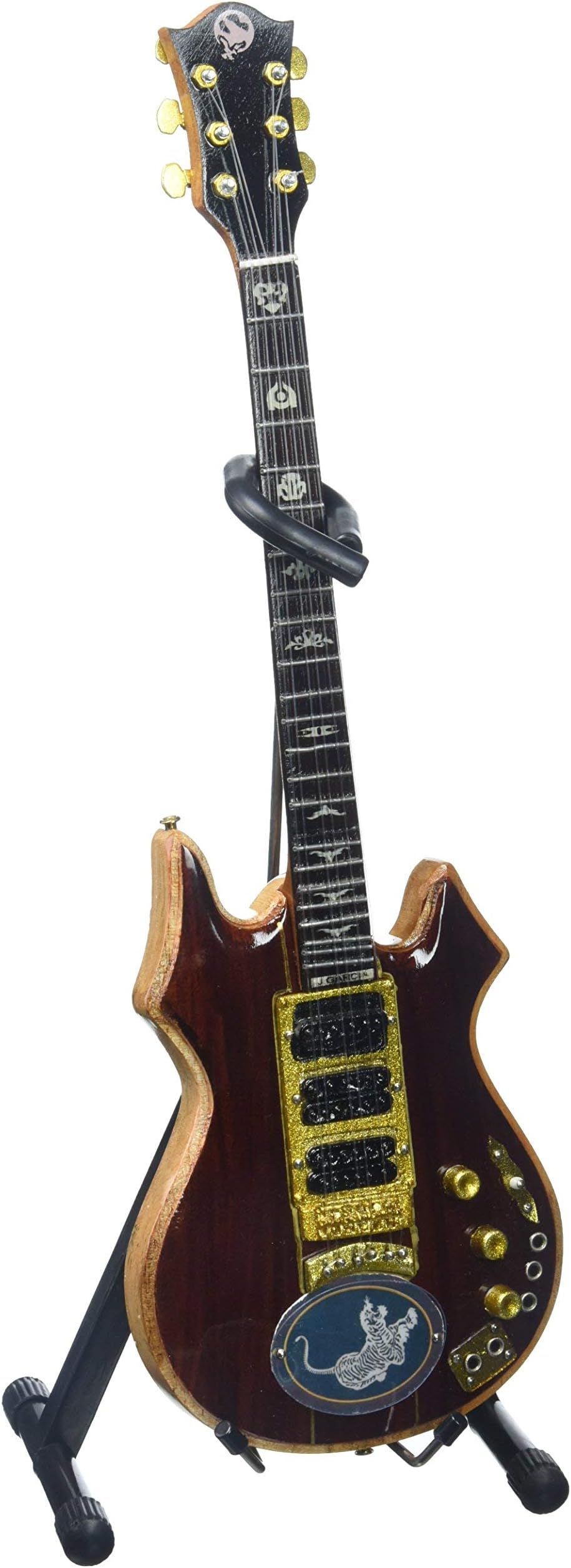 AXE HEAVEN JG-063 Jerry Garcia Signature Tiger Mini Guitar