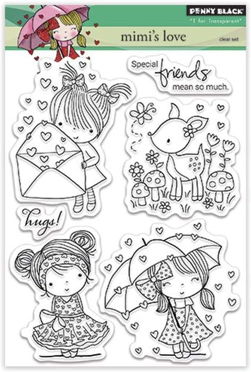 Penny Black Scrapbooking Die Cut, Mimi's Love