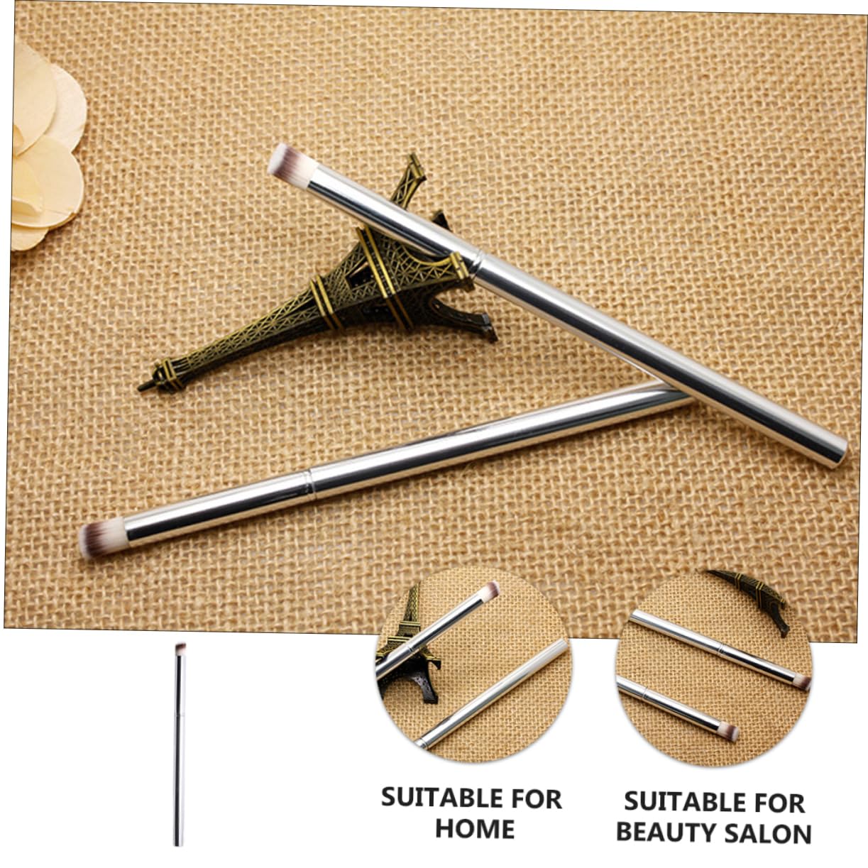 VICASKY 3Pcs Nail Art Brush Professional Manicure Tools for Nail Design for DIY Art Compact Lightweight for for Creative Nail Beauty