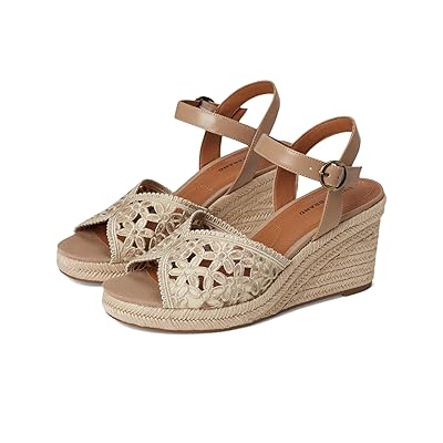 Lucky Brand Coyna Floral Espadrille Wedge Sandals Women