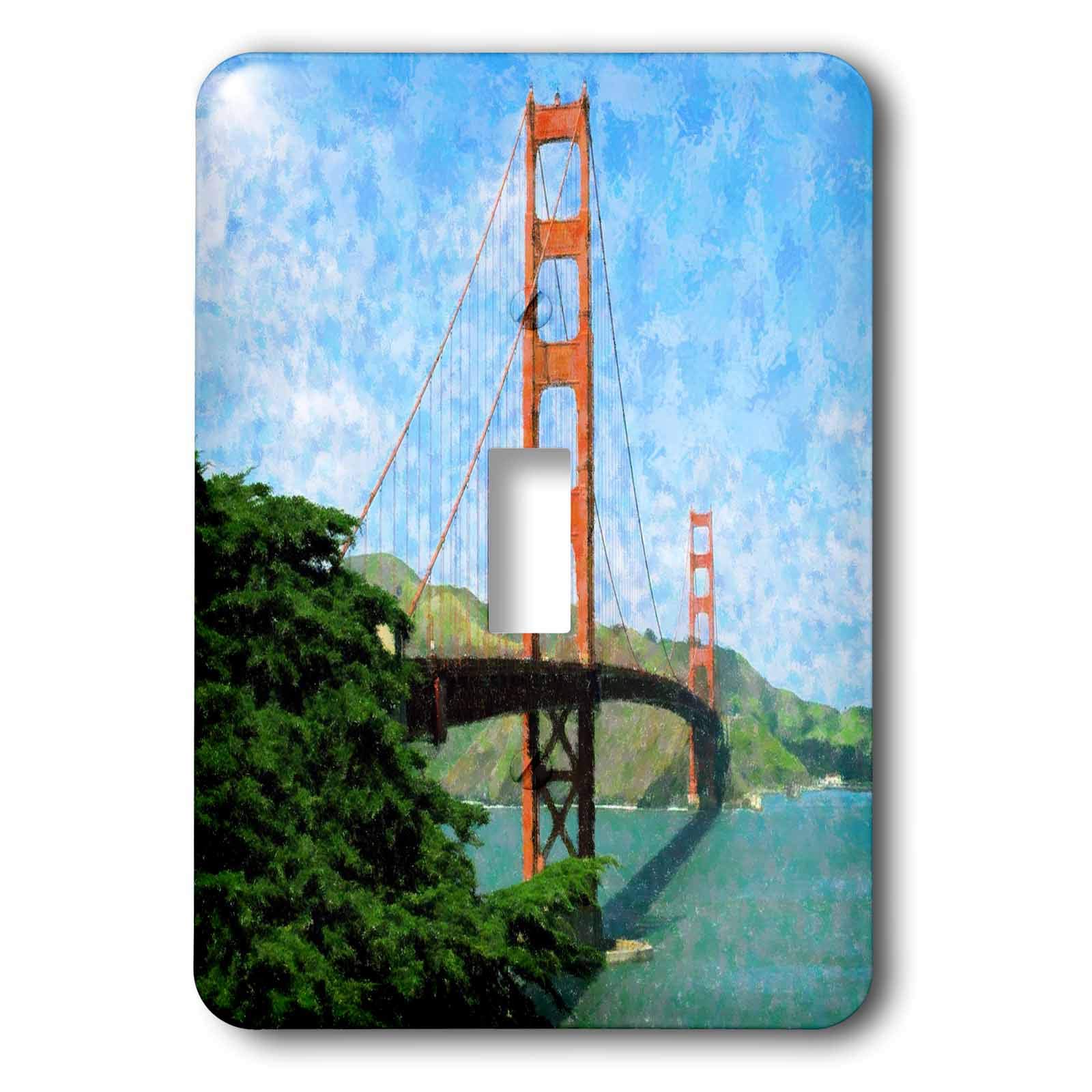 Interrupteur à baïonnette décoratif Golden Gate pour salon et bureau élégant