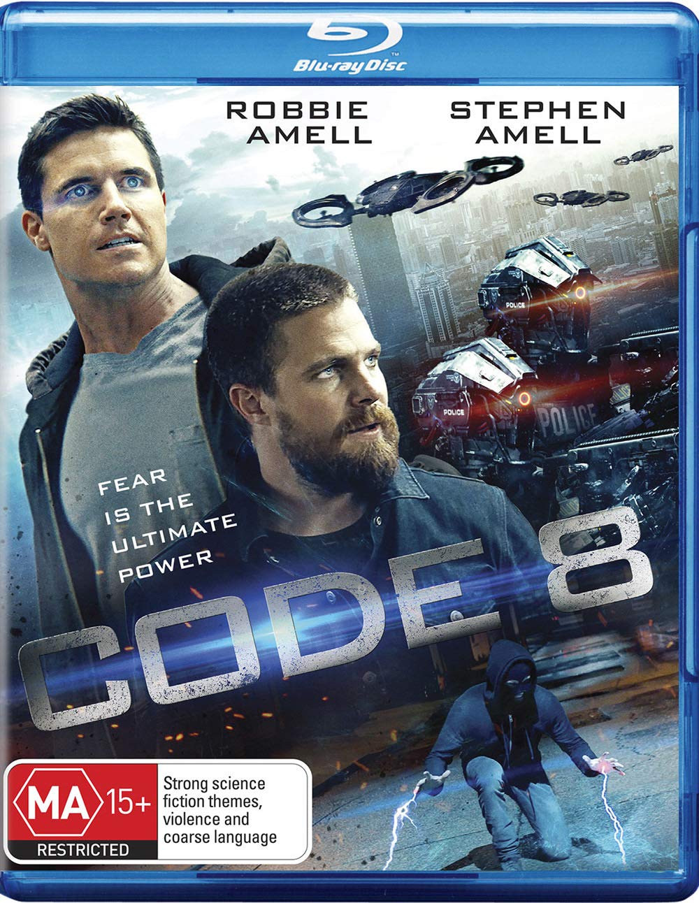 Code 8 | Robbie Amell, Stephen Amell | NON-USA Format | Region B Import - Australia