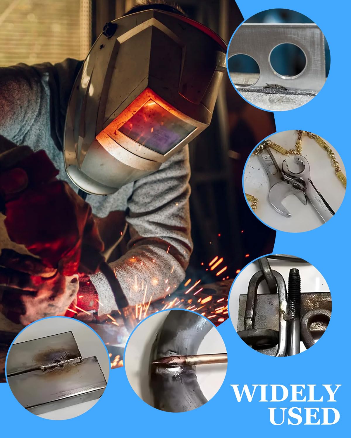 21 Pezzi Barrette per Saldatura a Bassa Temperatura, Bacchette per Saldatura in Alluminio,Per Saldatura a Basse Temperature, Easy Melt Lighter Welding Rod,Per la Riparazione Caldaia