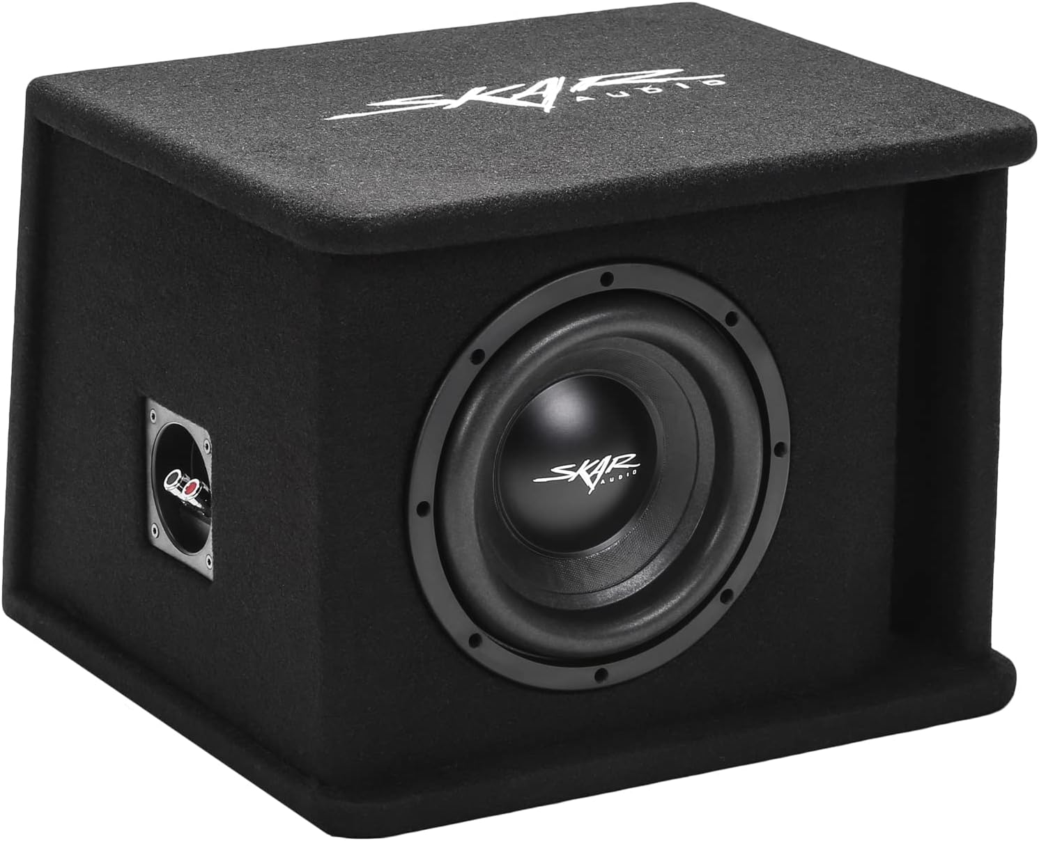 Single 8" 700W Loaded SDR Series Vented Subwoofer Enclosure | SDR-1X8D2