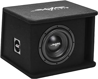 Single 8" 700W Loaded SDR Series Vented Subwoofer Enclosure | SDR-1X8D2