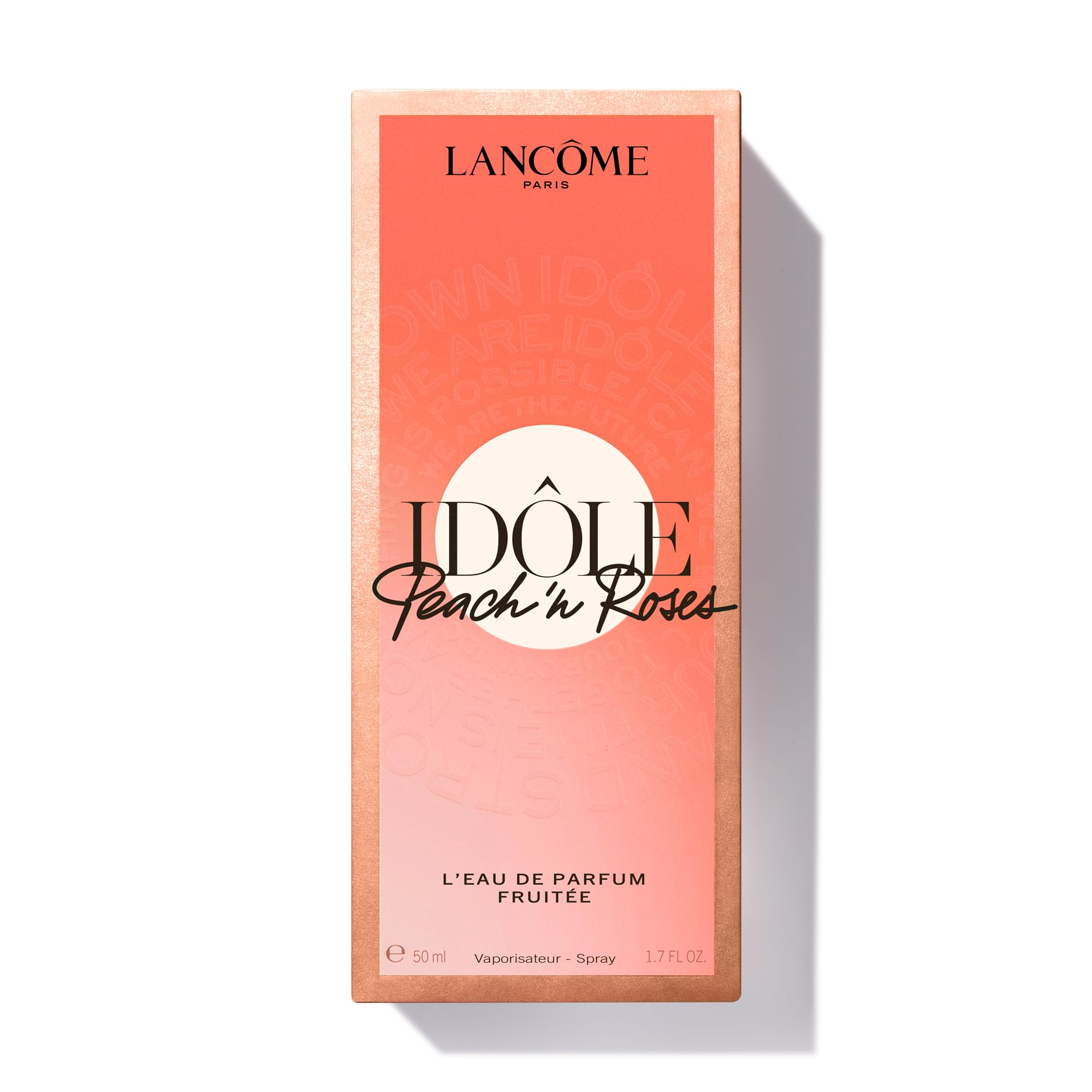 Lancôme Idôle Peach'N Roses Eau de Parfum, fruchtig-blumiger Damenduft | Mit spritzigem Rote-Beeren-Akkord, intensive Pfirsich-Essenz, Damaszener-Rose-Absolue, für strahlende und feminine Eleganz