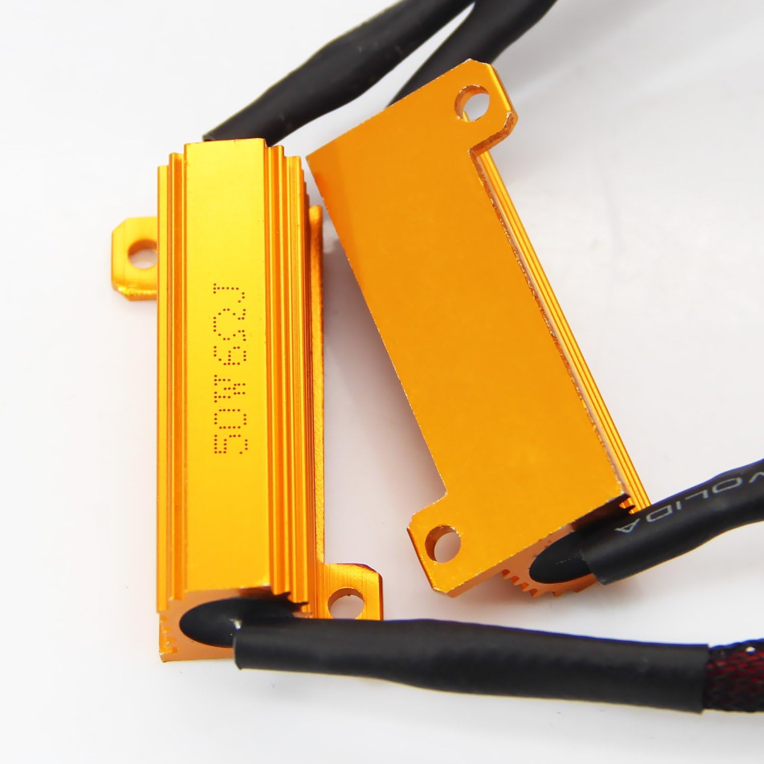RCP -G1188US- LED Decoder Anti-Flicker Error Canceller Relay EMC Headlight Kit CANBUS Resistor Adapter