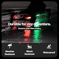 Vista 5 de ShredLights Underglow LED Light for Electric Skateboards, Longboards, Scooters Full RGB, 11 Light Modes, Adhesive Mount