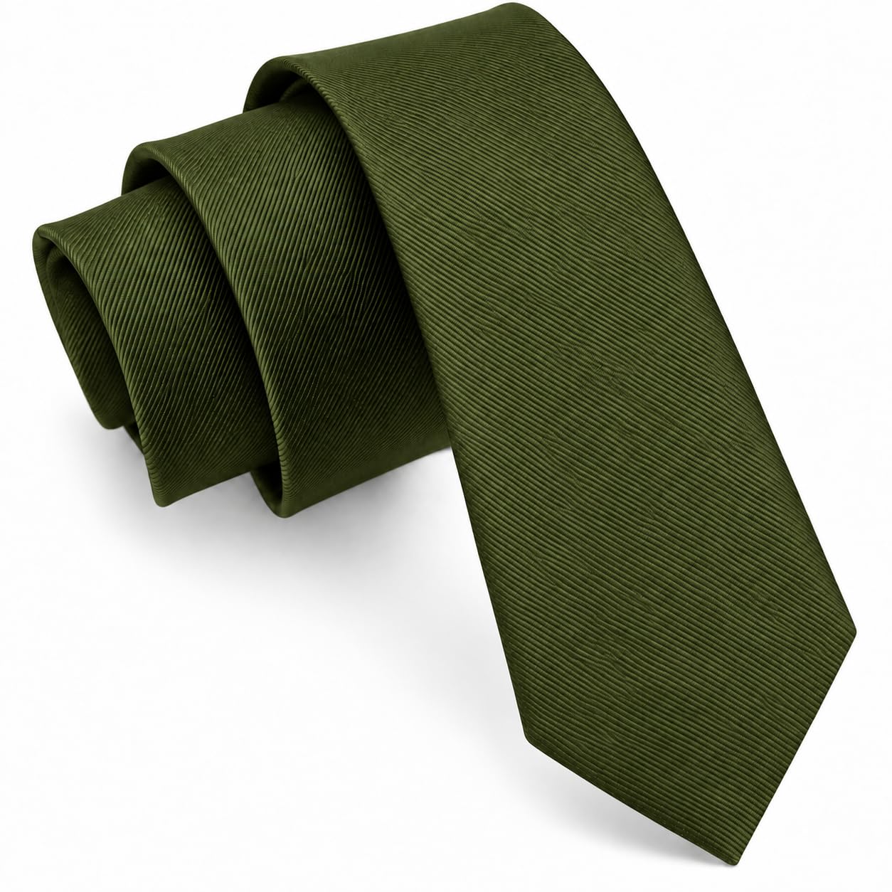 premium microfiber matte finish necktie for men – solid formal tie for office, wedding, party, groom & groomsmen