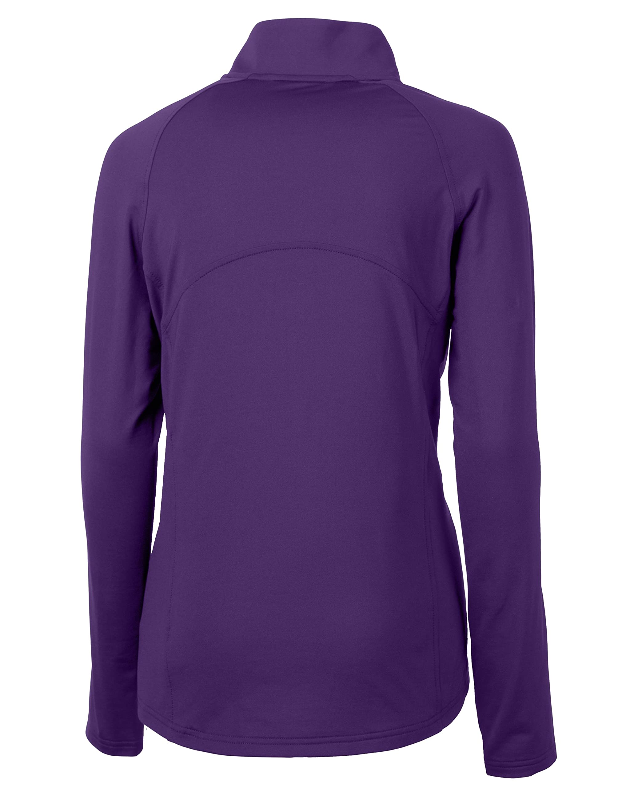 Cutter & Buck Long Sleeve Adapt Eco Knit Half Zip Pullover Camisa Mujer (Pack de 1)