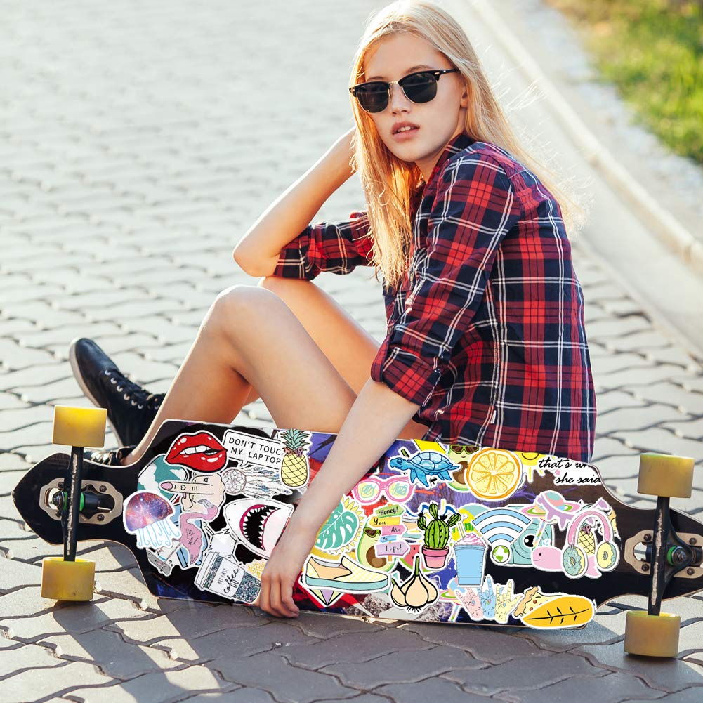 Decalcomania Per Laptop, Adesivo Divertente,Pacchetto Adesivi Per La - Foto 8