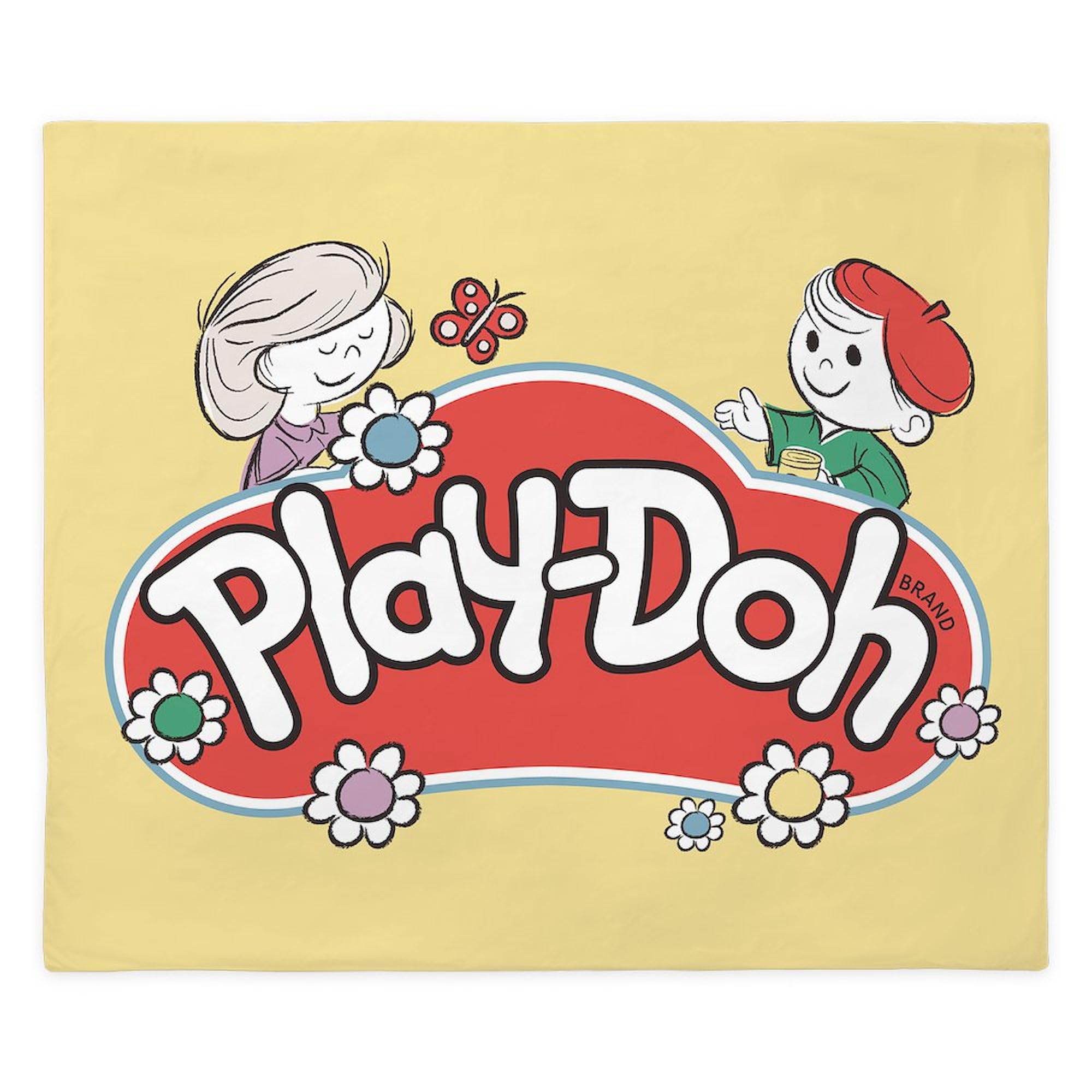 CafePress Play Doh: Blooming Garden King Duvet Cover, Printed Comforter Cover, Unique Bedding