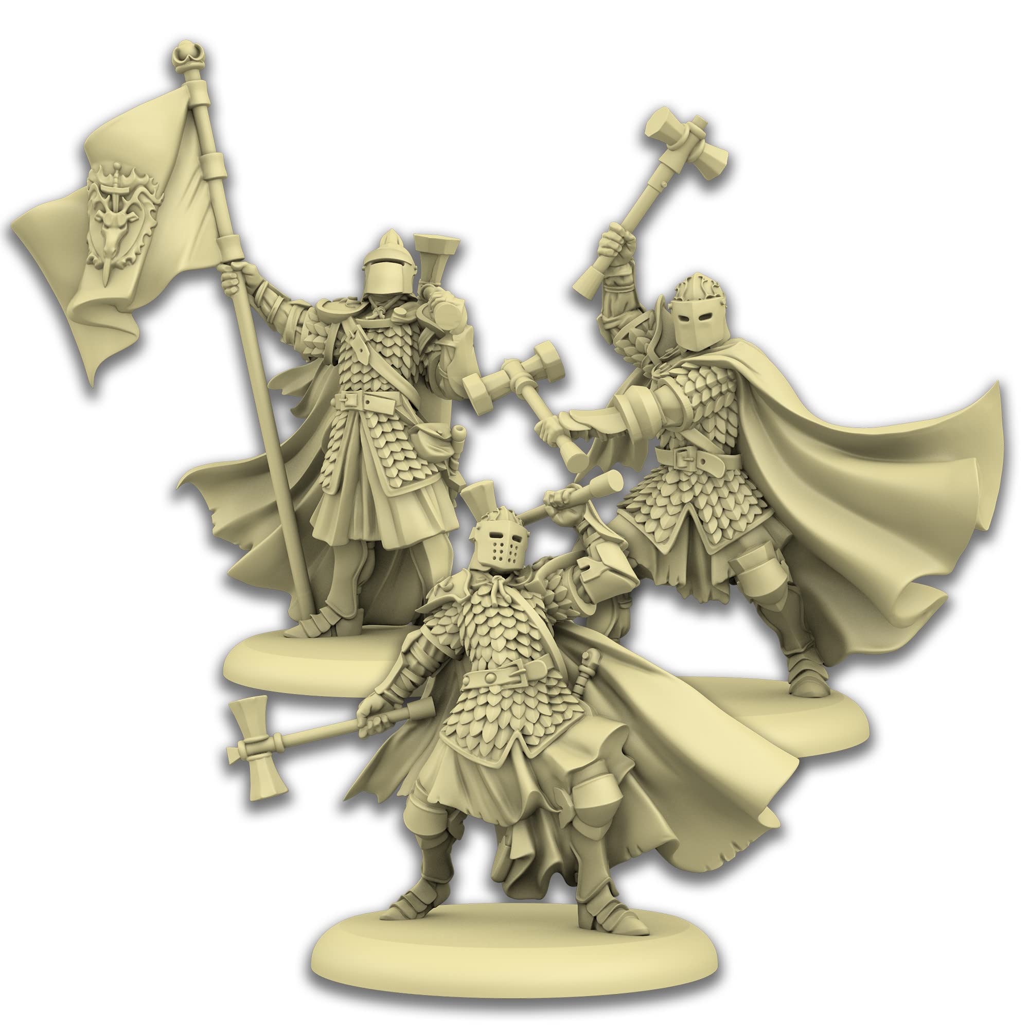 Cool Mini or Not - A Song of Ice and Fire: Baratheon Sentinels - Miniature Game, Gold - Image 3