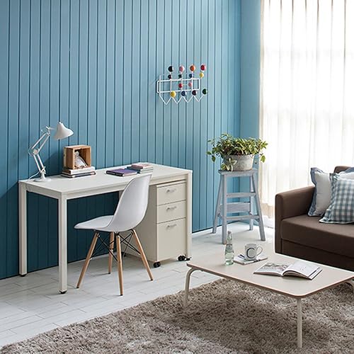 Miniatura 196 de Need Escritorio pequeño de 31.5 pulgadas resistente para espacios pequeños, escritorio de computadora para adolescentes, mesa de estudio, escritorio