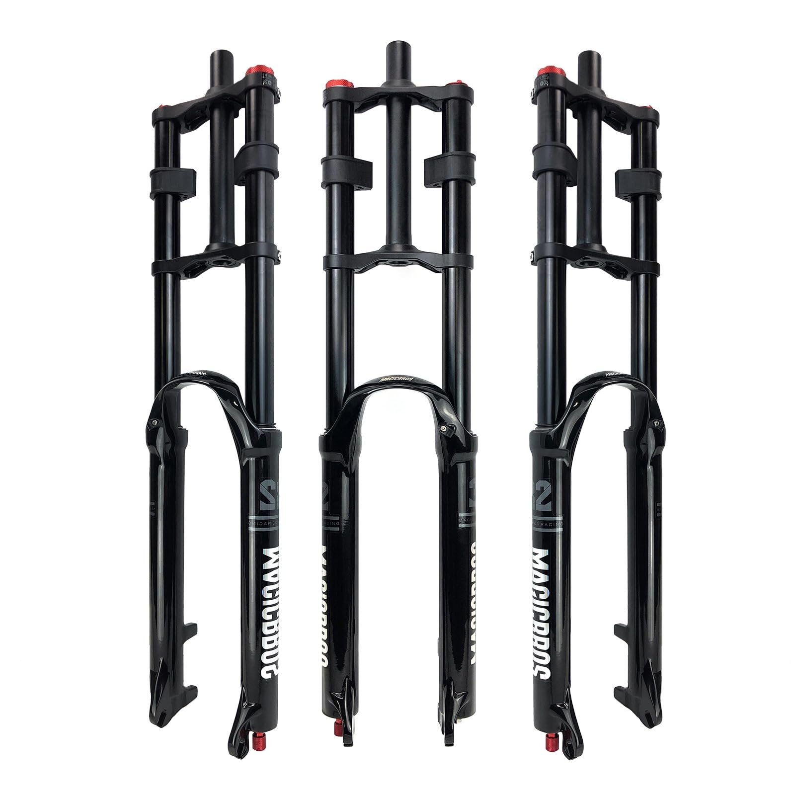 Fourche VTT air 160mm amortit les chocs violents et sécurise vos descentes engagées