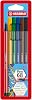 STABILO Pen 68 - Felt Tip Crayon - 6-Piece Hanger Pack - In 6 Different Colors