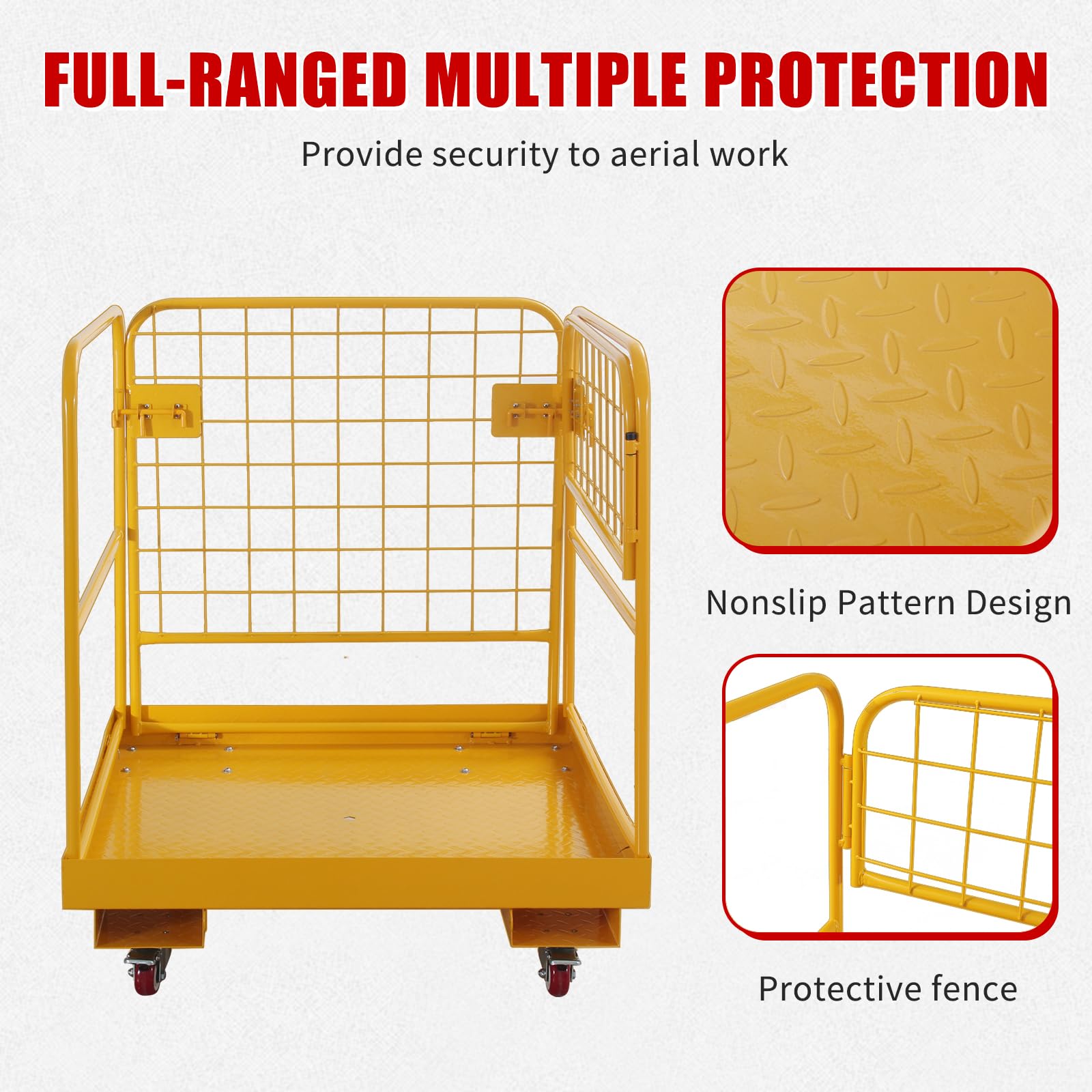 Cinturón De Seguridad Para Carretilla Elevadora - ABS, Longitud Ajustable Hasta 104 Cm