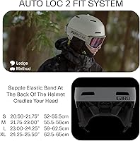 Vista 21 de Giro Ledge MIPS - Casco de nieve