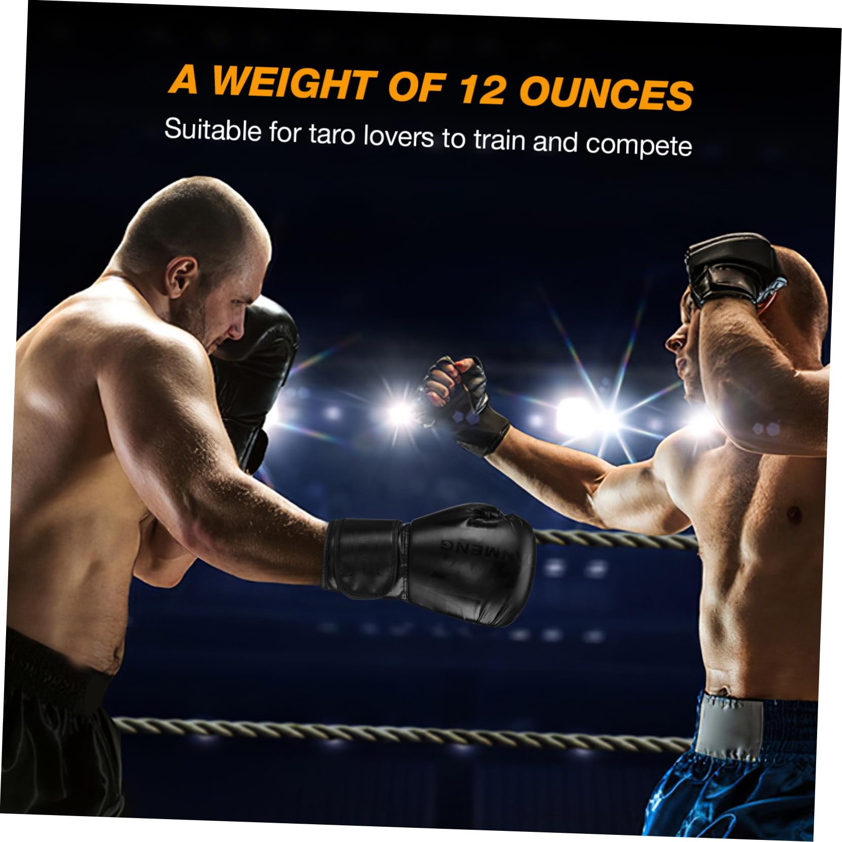 1 Paio Guanti Da Box Formazione Pugni Guanto Guanti Da Combattimento Boxe Per Apparecchi Sportivi Allacciato Mitts Uomini Guanti Da Sparring Palestra Lo Esterno è in Pu