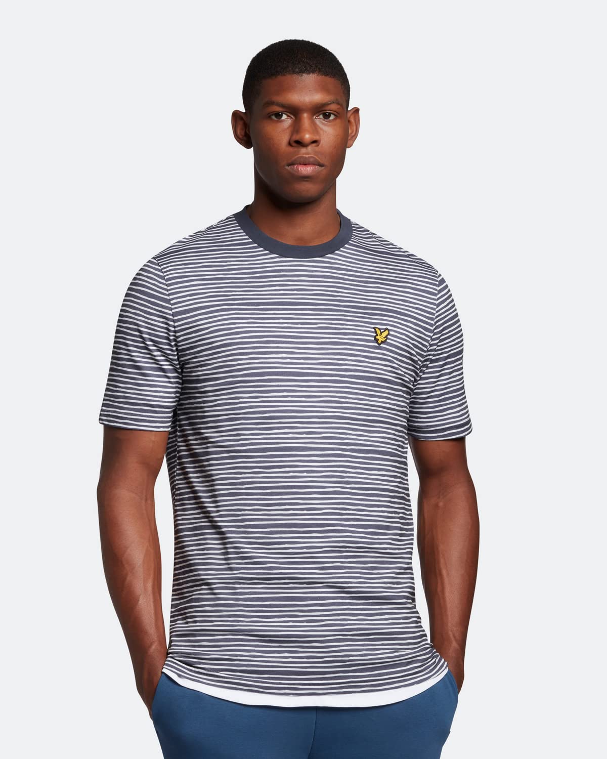 Lyle & Scott t-Shirt breaton Stripe Blu TS1807V