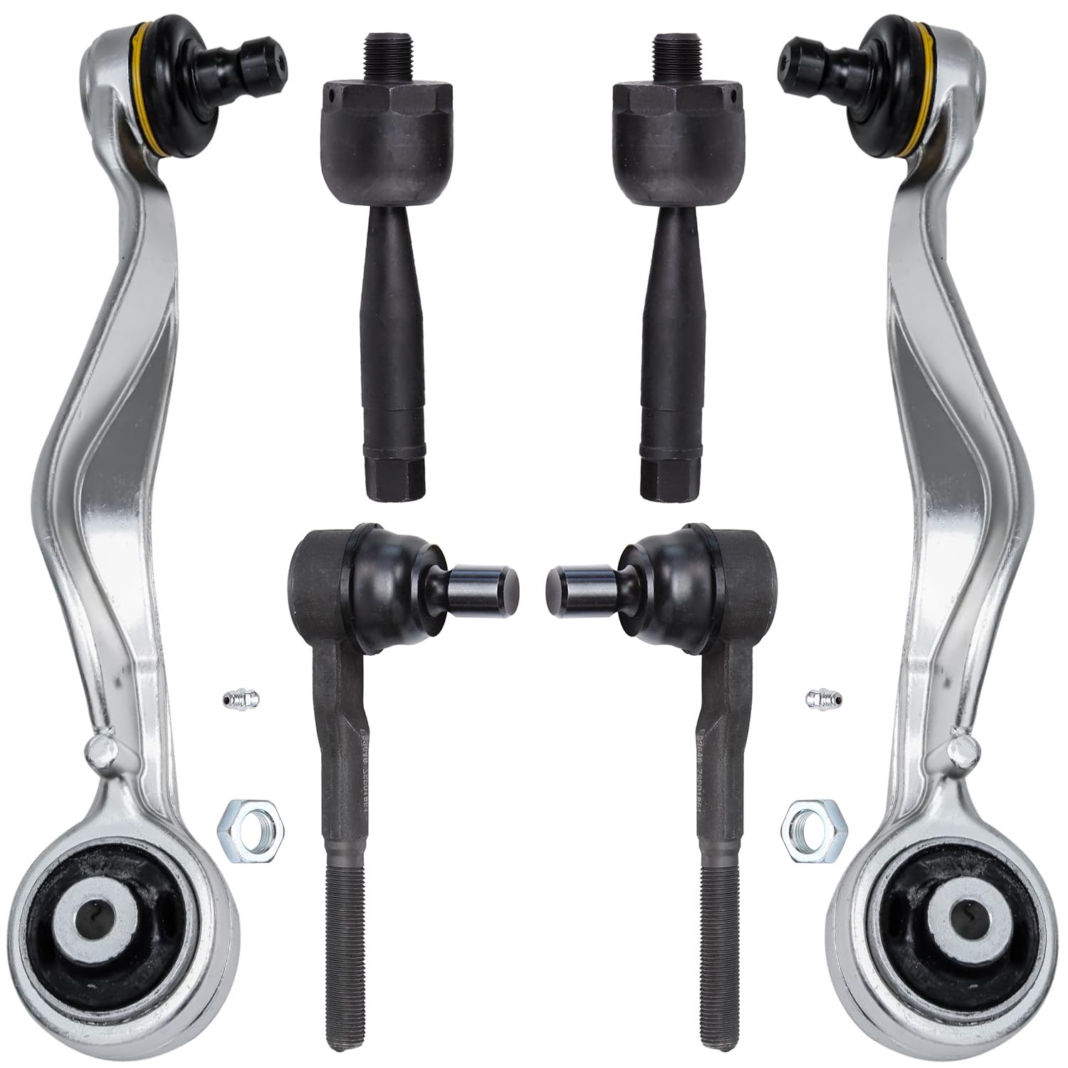 Detroit Axle - Front End Control Arms Kit for Volkswagen Passat Audi A4 A6