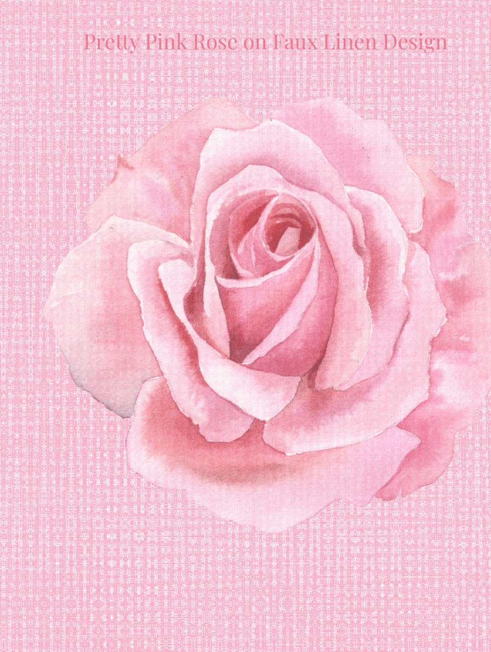 Carnet de notes rose idée cadeau idéal pour passionnés de décoration