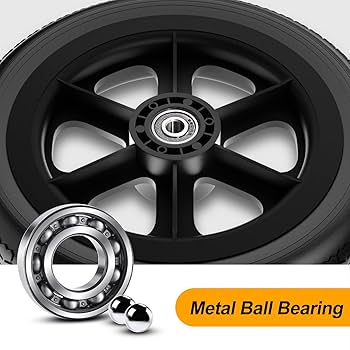 Amazon.com: NOLKOLDOL Wheelchair Wheels 12 Inch Rear Wheel