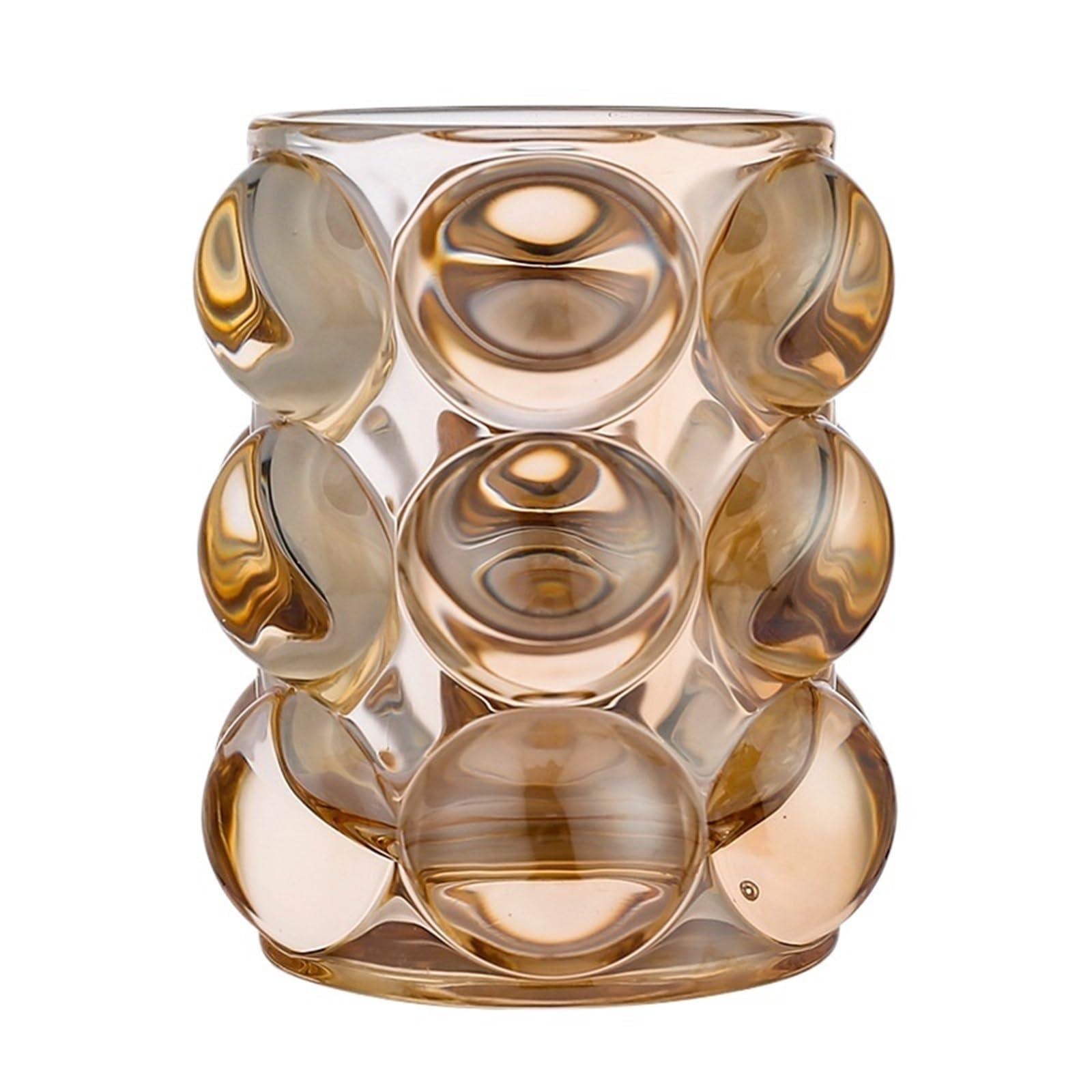 WEOKDFHA Clear Pencil Holder Glass Pen Holder Make Up Brush Barrel Desk Organizer Storage Display Ornament Home Decoration Water Cup