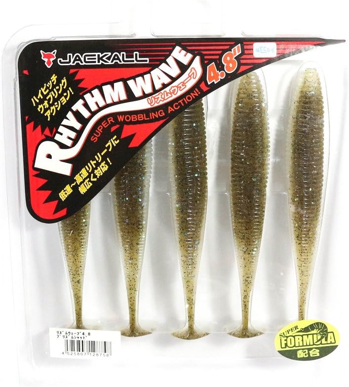 JACKALL Worm Rhythm Wave 4.8 Inch