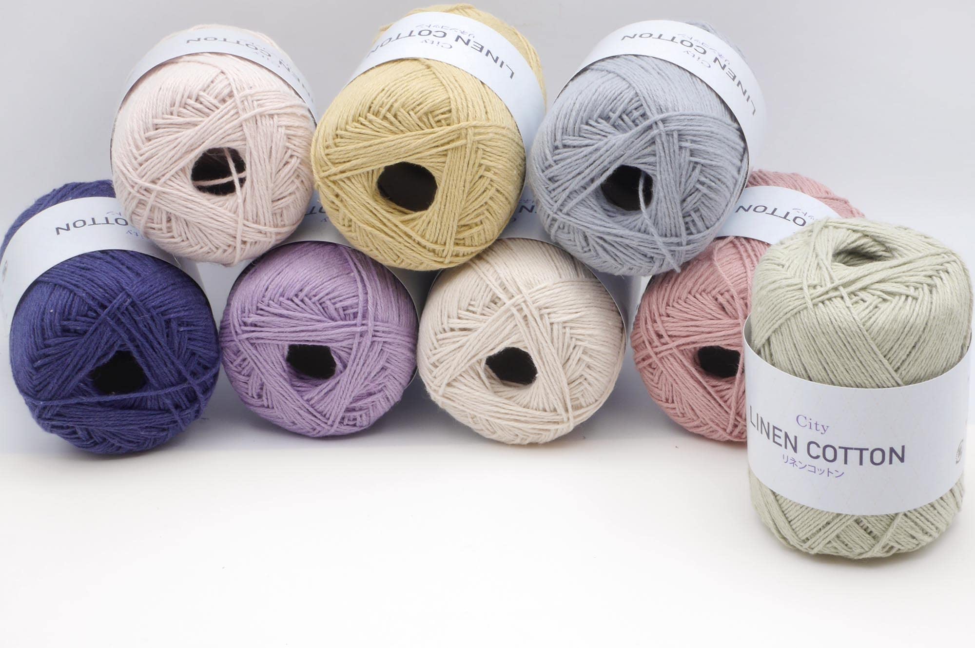 Amazon | 元廣 SKI YARN(スキー毛糸) シティリネン コットン 5玉