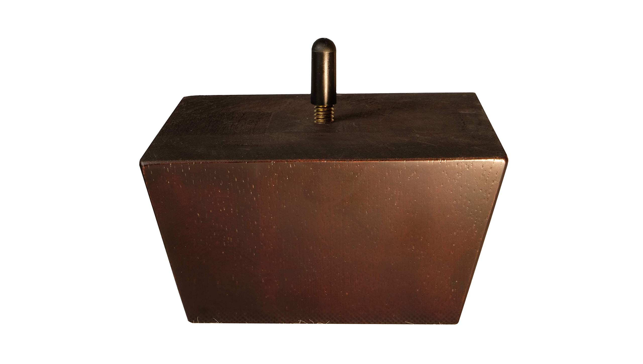 BingLTD - 2 ½” Mahogany Square Tapered Hardwood Sofa Legs - Set of 4 (ST7616-157)…