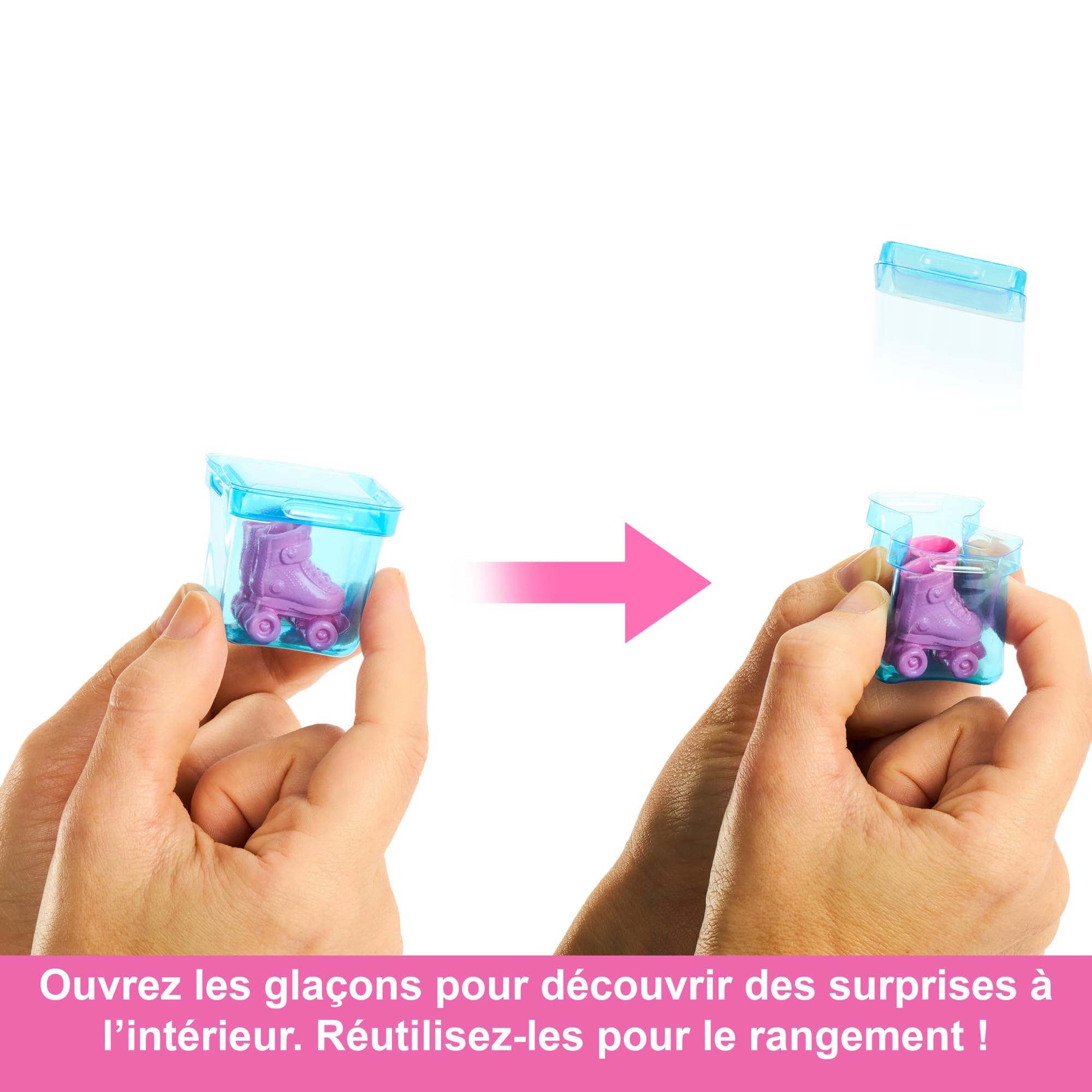 Barbie Chelsea Pop Reveal – Ensemble de poupées Shakes Series avec 5 surprises, y compris une petite poupée parfumée, un animal de compagnie Pop-It et Barbie Chelsea Pop Reveal – Ensemble de poupées Shakes Series avec 5 surprises, y compris une petite poupée parfumée, un animal de compagnie Pop-It et