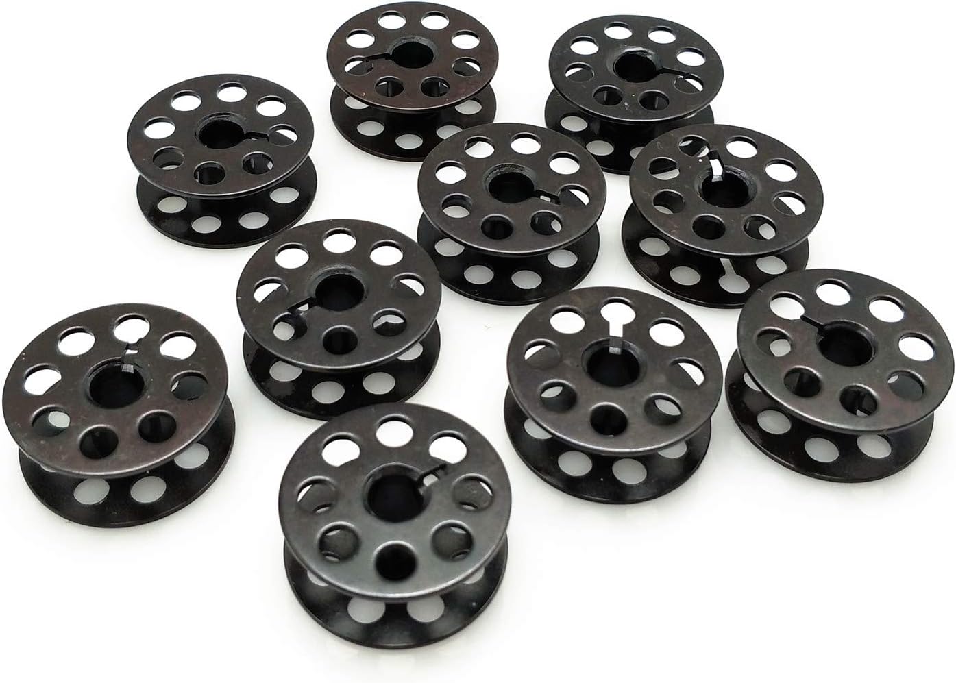 YEQIN 10Pcs M Size Bobbins #18034 for Industrial Sewing Machine