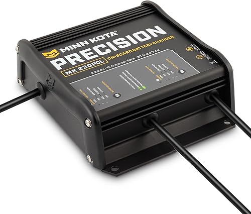 Minn Kota Cargador de Precisión MK 230 PCL - 2 Banco x 15 Amp