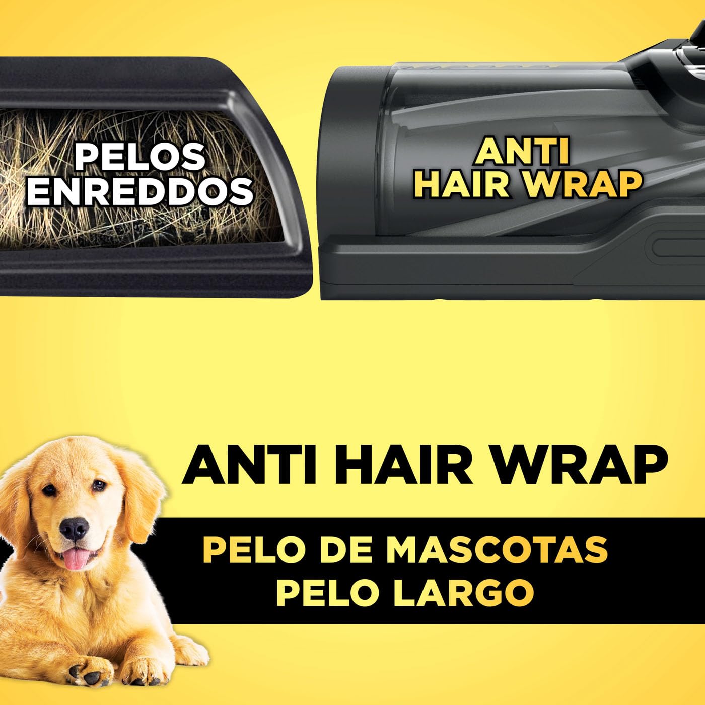 Shark Detect Pro Aspiradora sin cable, hasta 60 min de autonomía, tecnología Anti Hair Wrap, con boquilla estrecha y gran capacidad de succión, ligera, en blanco y gris, IW1611EU