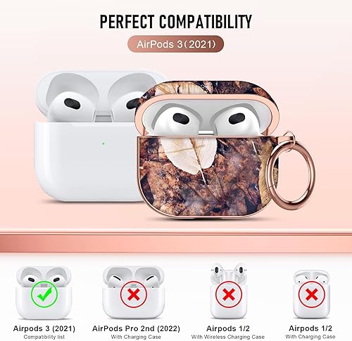 Vista 237 de Maxjoy for AirPods 2nd Generation Case, Unique Design Hard Protective Shockproof Airpods Case Cover with Keychain Compatible with Apple AirPods Sea