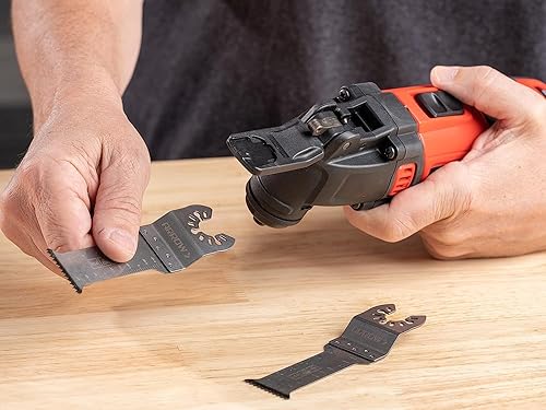 Miniatura 11 de Arrow OSC125JPT-2A Cuchillas de dientes japonesas bimetálicas para multiherramientas oscilantes, para cortar madera y PVC, 1-3/8 pulgadas, paquete