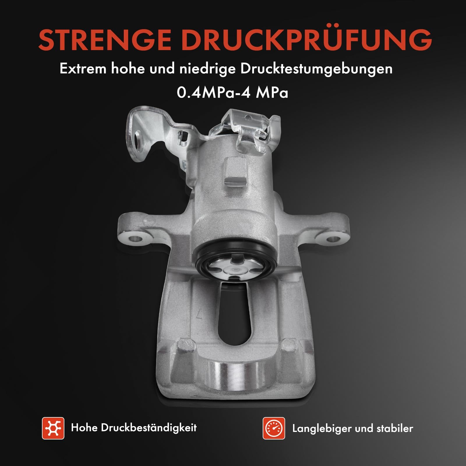 Frankberg 2x Bremssattel Bremszange Hinten Links Rechts 7701208361 | Aluminium; Kompatibel mit Clio III Kasten/Hatchback SB SR, Clio III BR0/1 CR0/1, Clio III Grandtour KR0/1