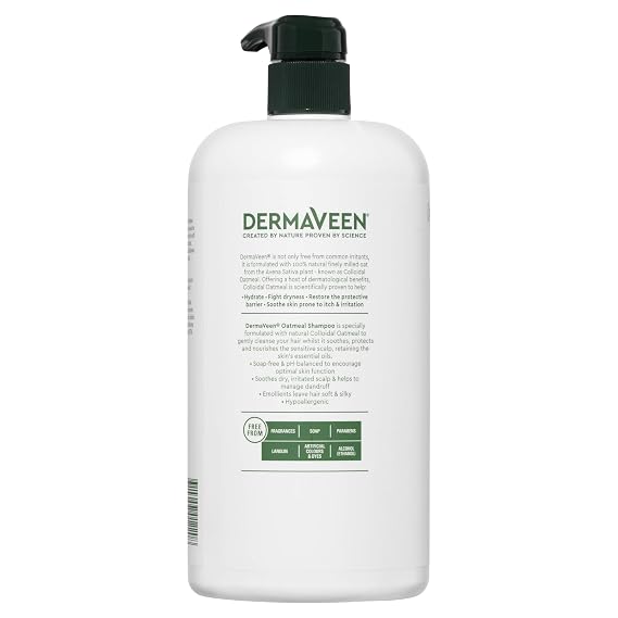 شامبو DermaVeen الشوفان 1 لتر