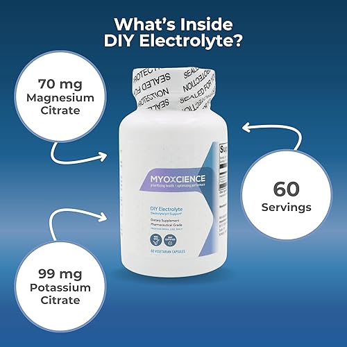 Miniatura 4 de Electrolito DIY | 99 mg de potasio y 50 mg de citrato de magnesio por tapa en formas biodisponibles
