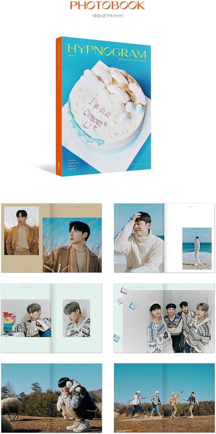 AB6IX - AB6IX 2022 WINTER PHOTOBOOK HYPNOGRAM+Extra Photocards Set