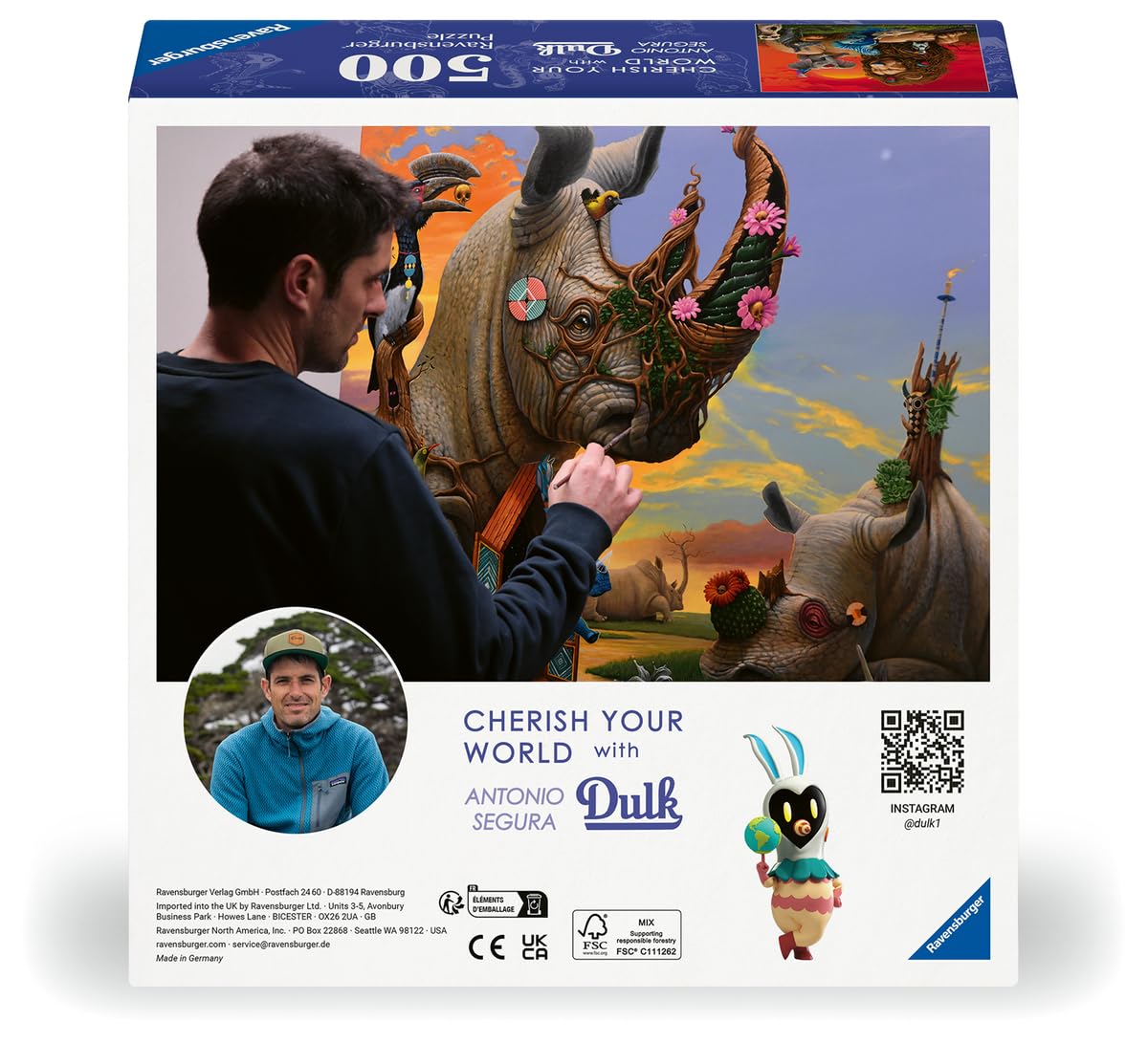 Amazon.com: Ravensburger Hope for Tomorrow 500 Piece Jigsaw Puzzle