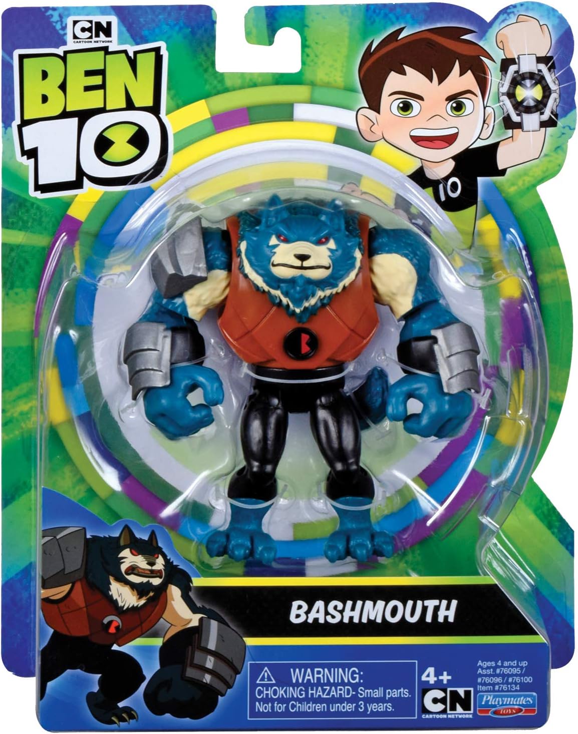 Ben 10 BEN47A10 Action Figure-Evil Alien Bashmouth