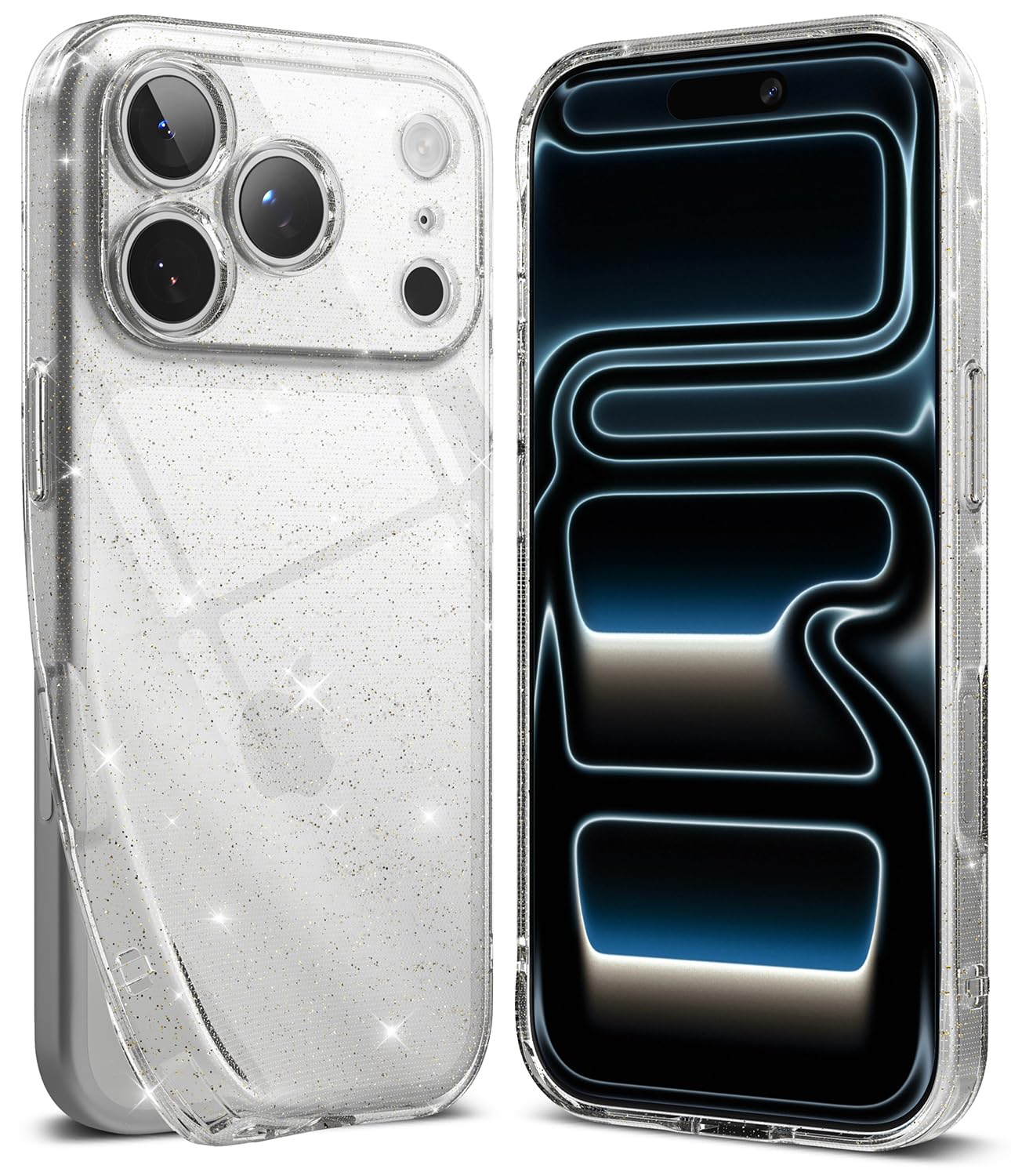 Ringke für iPhone 18 Pro Max Hülle, Air - Glitter Clear