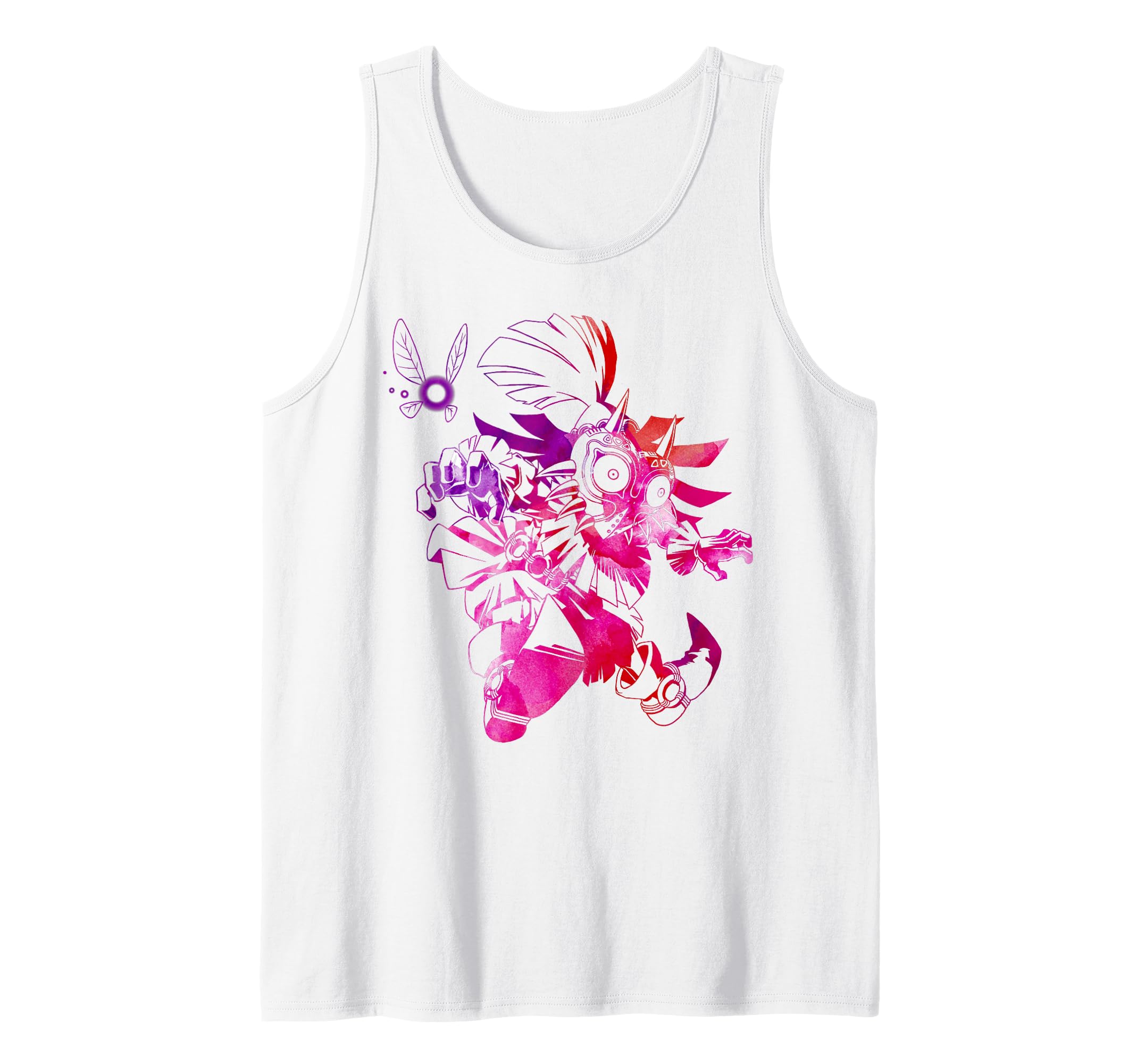 The Legend of Zelda Majora's Mask Skull Kid Portrait Tank Top