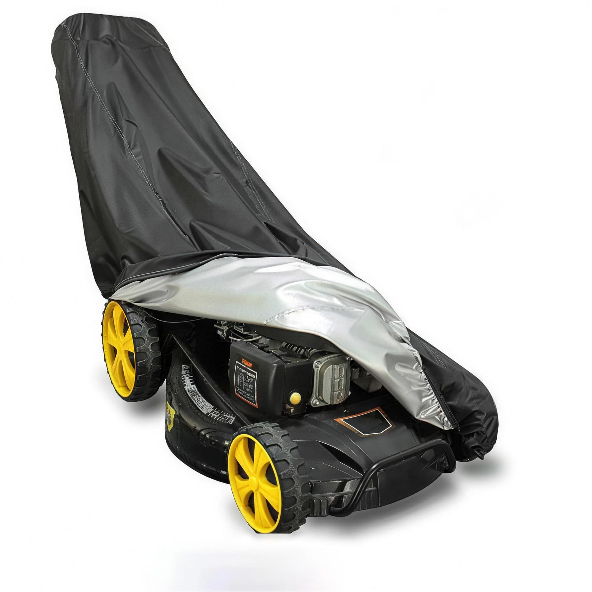 ZORQ Push Lawn Mower Cover for Qualcast Classic 43 2010-2018, Outdoor Storage Protective Cover for Walk Behind Lawn Mowers